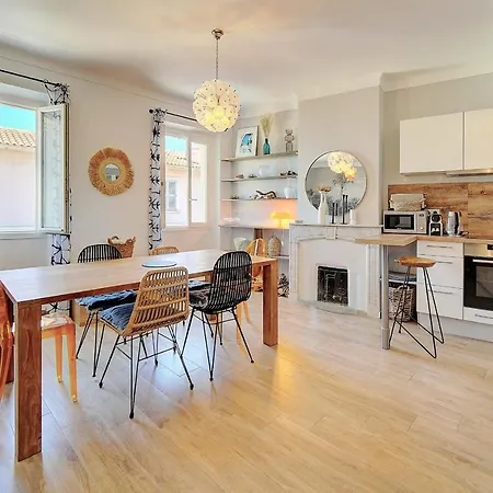 Immogroom - Sea View - 3 Min From - Ac Apartment