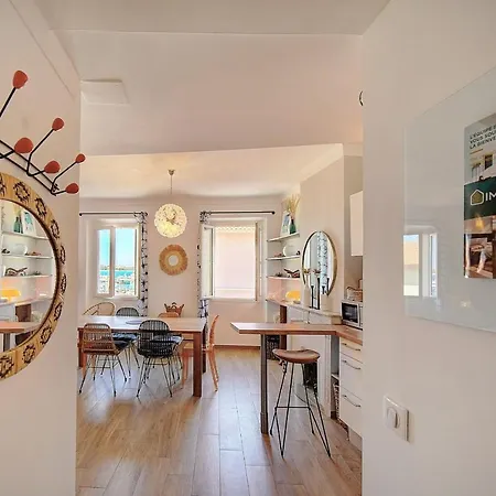 Apartment Immogroom - Sea View - 3 Min From - Ac *