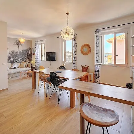 Immogroom - Sea View - 3 Min From - Ac Apartment Cannes